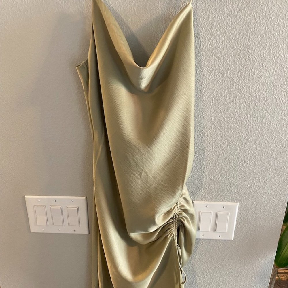 Princess Polly Midi Dress with Ruched Side Detail